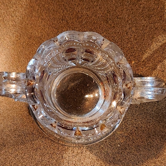 EAPG "Jeweled" Cornucopia Toothpick Holder by US GLASS - Picture 6 of 7